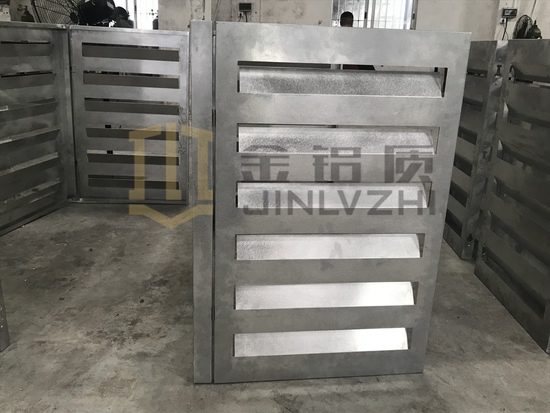 百葉型空調(diào)罩廠家 金鋁質